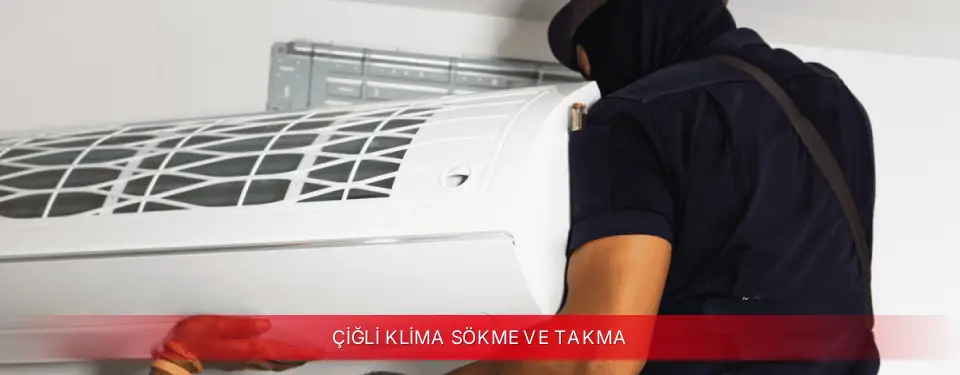 Çiğli İlçemi Mitsubishi Electric Klima Sökme ve Takma
